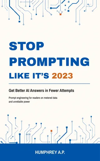 Cover of Stop Prompting Like It&rsquo;s 2023